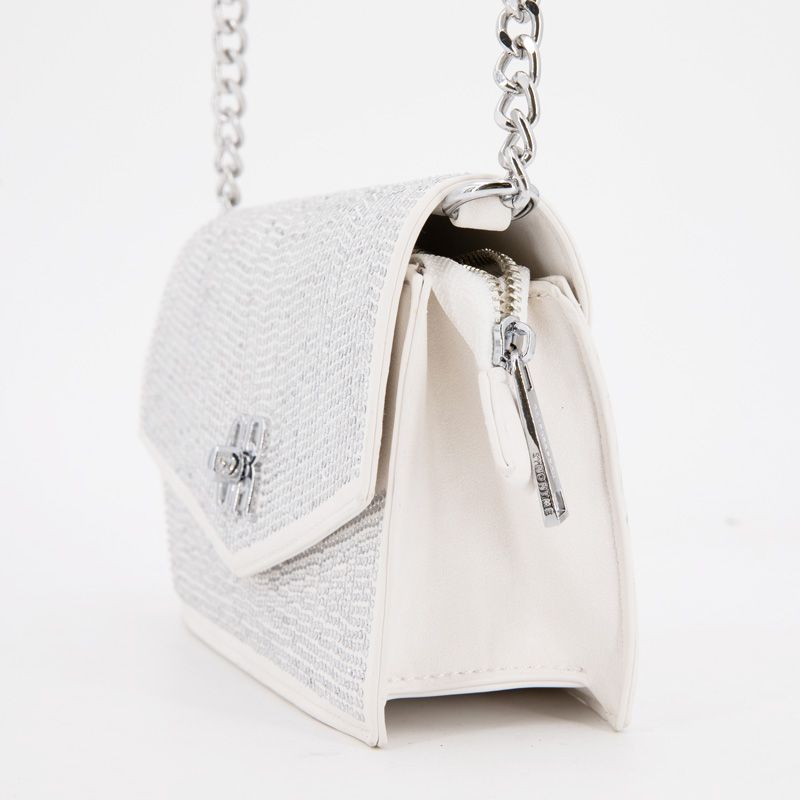 Sac bandouliere petit argente reine gr-a24054 Femme GEORGES RECH