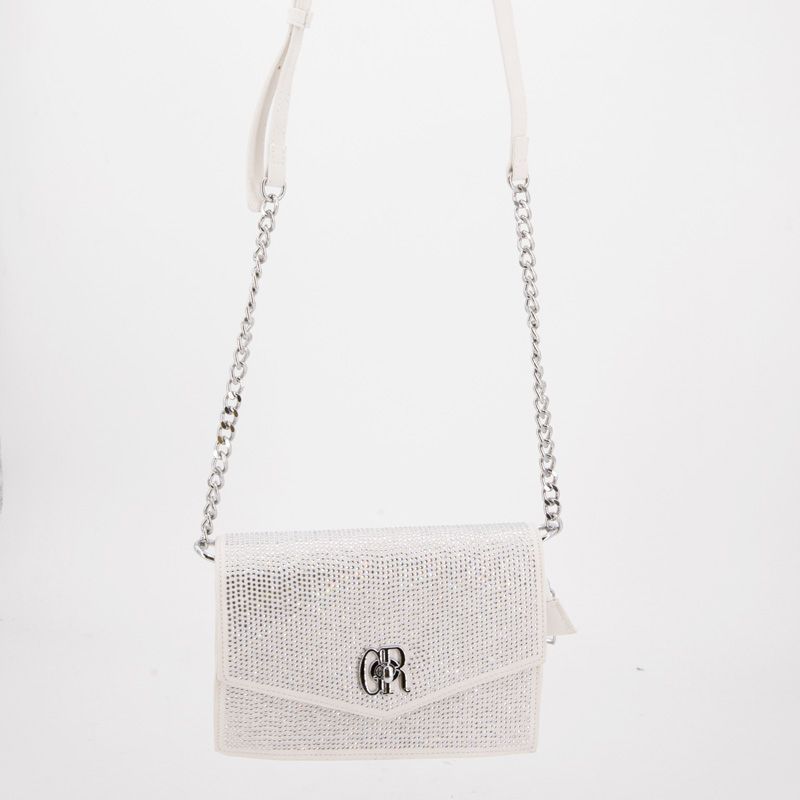 Sac bandouliere petit argente reine gr-a24054 Femme GEORGES RECH