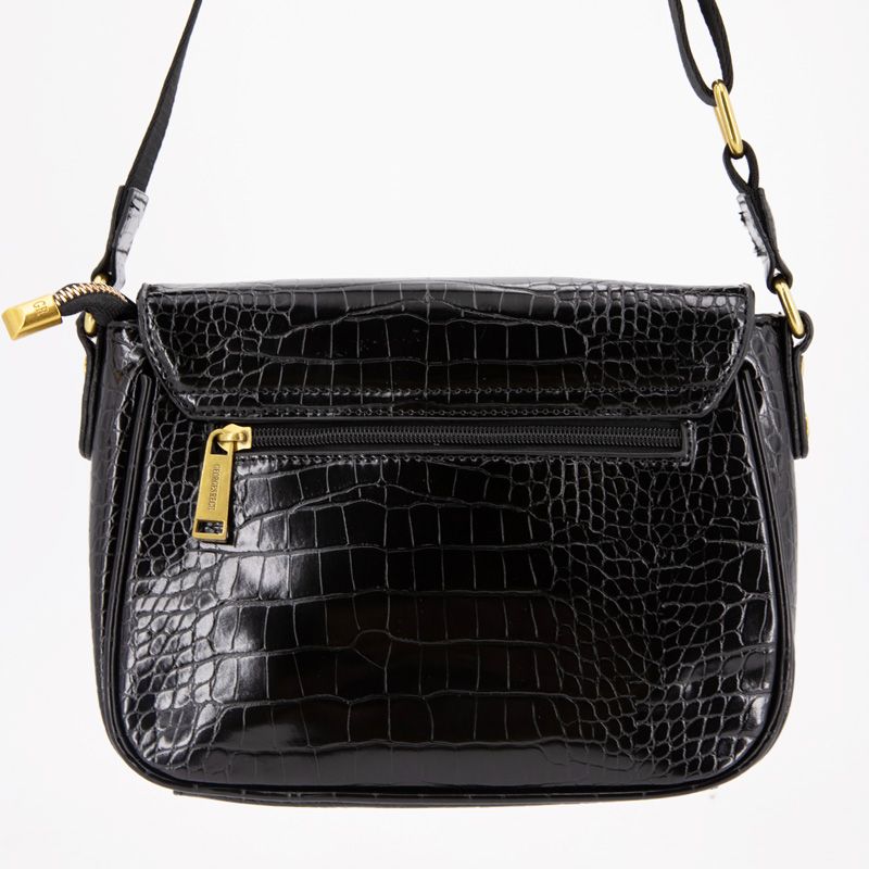 Sac bandouliere Romy motif croco à clip doré 22x18x8cm Femme GEORGES RECH Sac bandouliere Romy motif croco à clip doré 22x18x8cm Femme GEORGES RECH