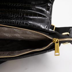 Sac bandouliere Romy motif croco à clip doré 22x18x8cm Femme GEORGES RECH