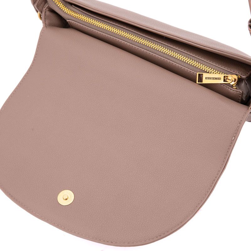 Sac bandouliere taupe romelie 27x15x7cm Femme GEORGES RECH Sac bandouliere taupe romelie 27x15x7cm Femme GEORGES RECH