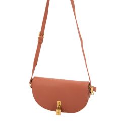 Sac bandouliere taupe romelie 27x15x7cm Femme GEORGES RECH