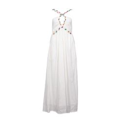 Robe bret perles 100% coton r296 Femme HOLLY AND JOEY
