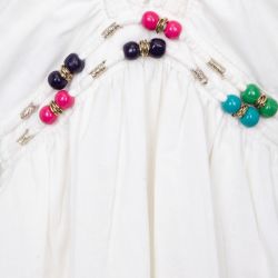 Robe bret perles 100% coton r296 Femme HOLLY AND JOEY