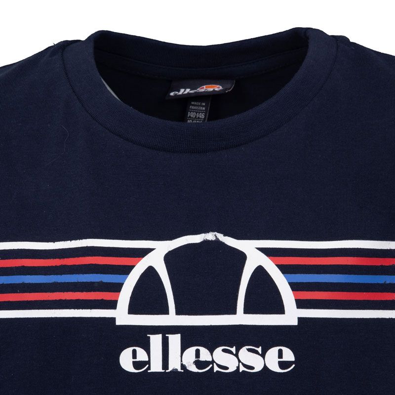 Ensemble navy marsche ellesse Enfant ELLESSE