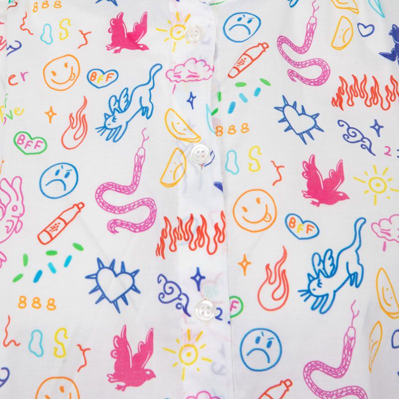 Chemise dixie multicolor ceebuuv Femme DIXIE