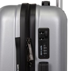 Valise gris galina pc13490-3slv 55cm Mixte PIERRE CARDIN