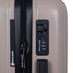 Valise gris galina pc13490-3slv 55cm Mixte PIERRE CARDIN