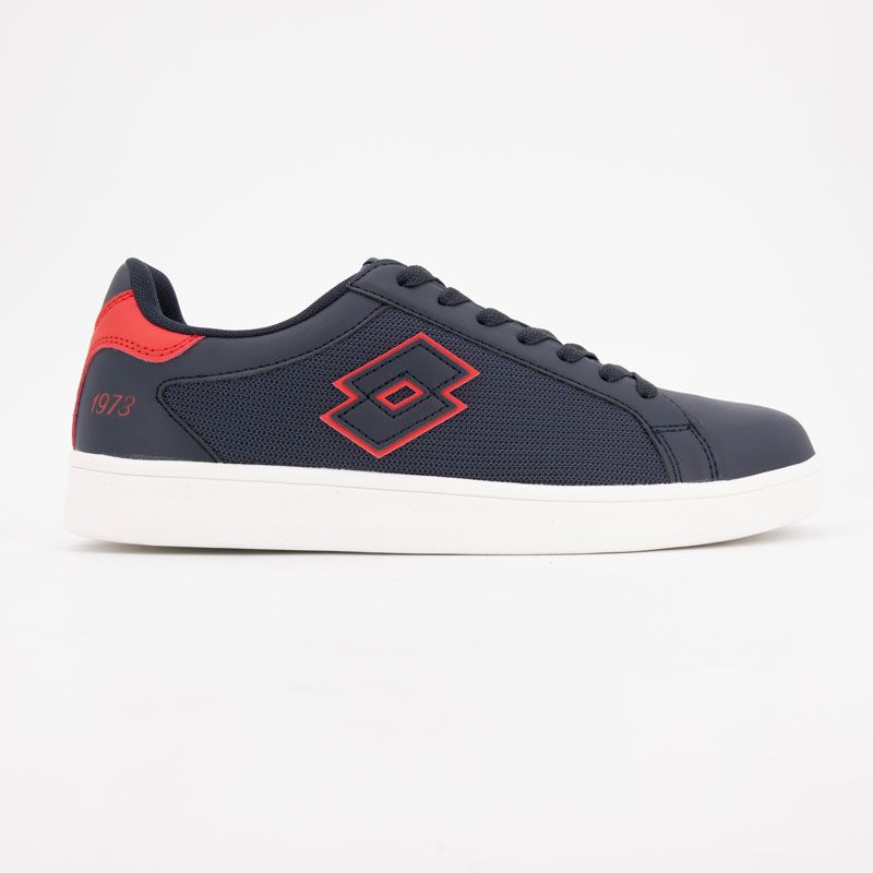 BASKET WHITE NAVY LOTTO 1973 EVO 40-45