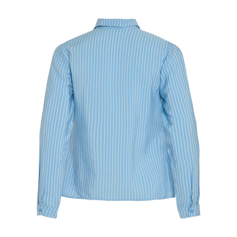 Chemise vidogma blissful blue 14103128 4229 Femme VILA