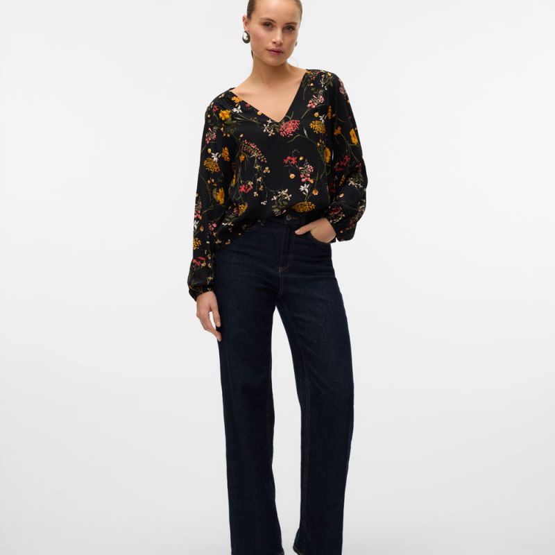 Blouse vmeasy joy black 10322545 4235 Femme VERO MODA