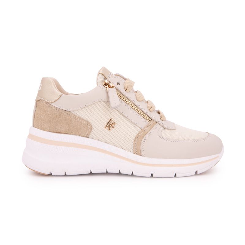 BASKET BEIGE/PLATINO/SABBIA K-10600 T35/41
