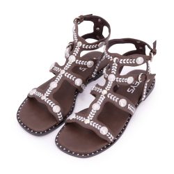 Sandale darkbrown k-10892 t35/41 Femme KEYS Sandale darkbrown k-10892 t35/41 Femme KEYS