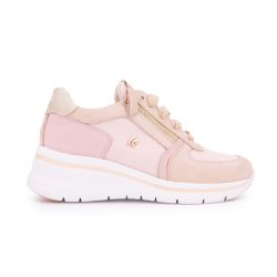 Basket nude/pink/gold k-10600 t35/41 Femme KEYS