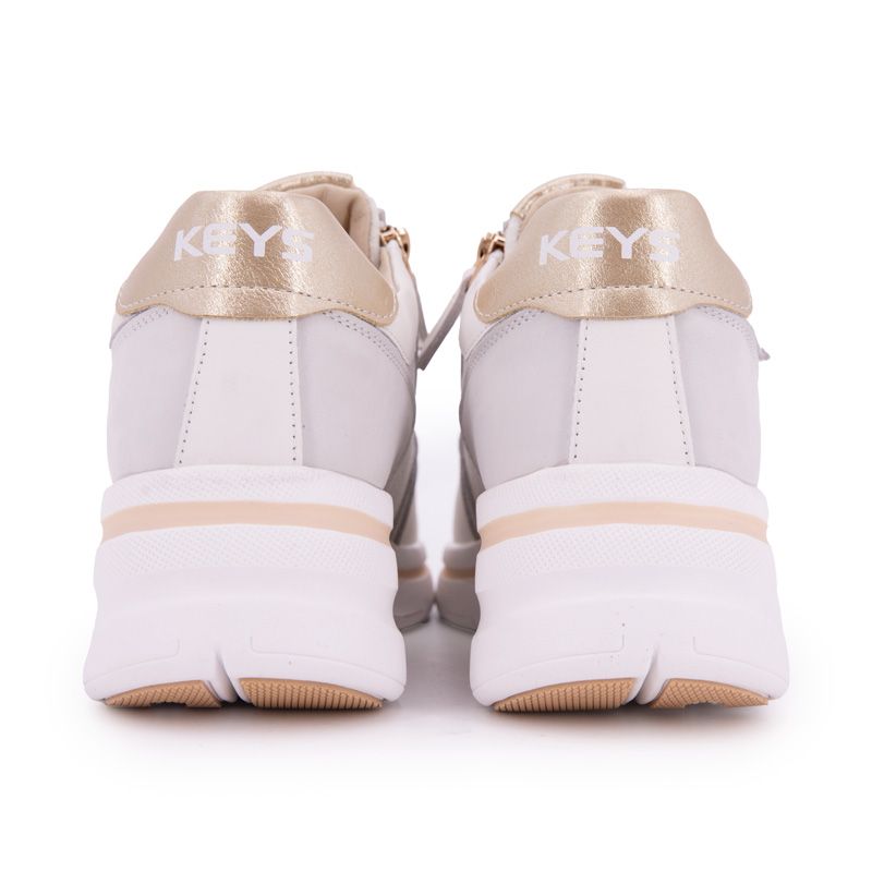 Basket nude/pink/gold k-10600 t35/41 Femme KEYS