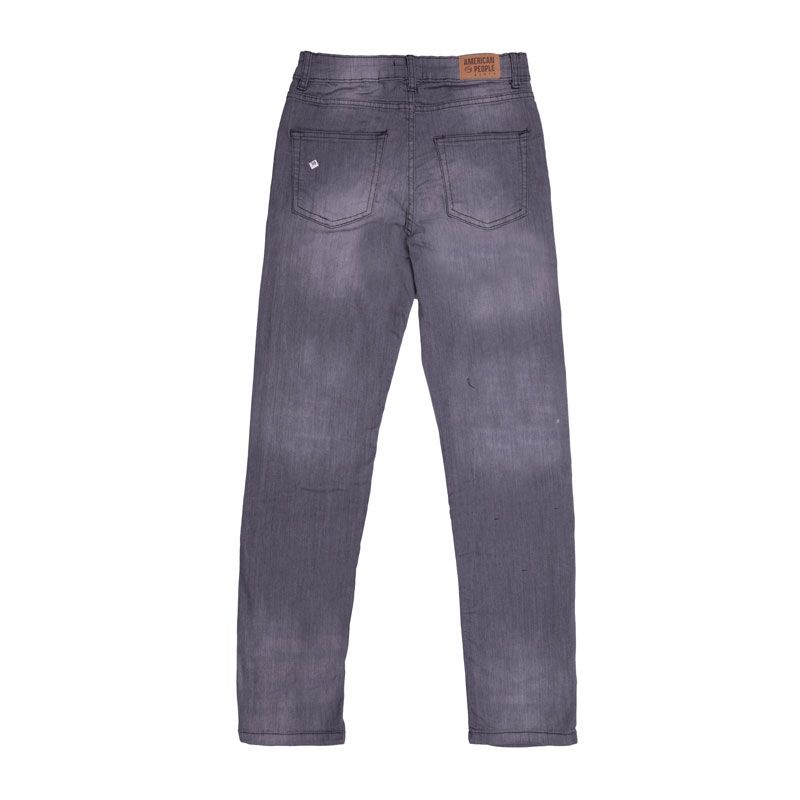 Pantalon atlanta grey denim aw24-310-02 Femme AMERICAN PEOPLE