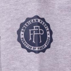 Sweat zippe brooklyn grey aw24-305-01 Femme AMERICAN PEOPLE Sweat zippe brooklyn grey aw24-305-01 Femme AMERICAN PEOPLE