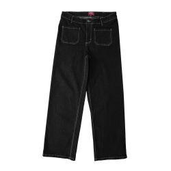 Pantalon santana black denim aw24-310-01 Femme AMERICAN PEOPLE Pantalon santana black denim aw24-310-01 Femme AMERICAN PEOPLE