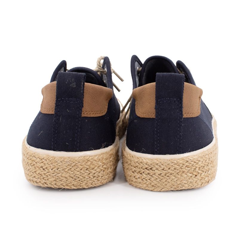 Basket toile navy 9580020001 t40/45 Homme TOM TAILOR Basket toile navy 9580020001 t40/45 Homme TOM TAILOR