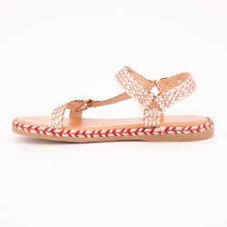 Sandale blister or rose c063707 t28/35 Fille LES TROPEZIENNES PAR M.BELARBI