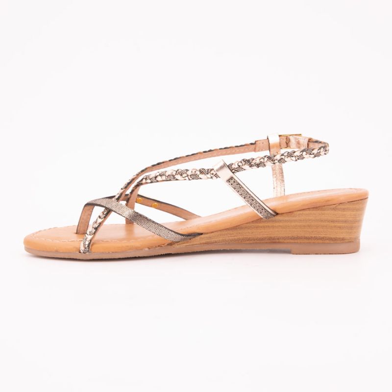 Sandale homatres noire irise c330614 t36/41 Femme LES TROPEZIENNES PAR M.BELARBI Sandale homatres noire irise c330614 t36/41 Femme LES TROPEZIENNES PAR M.BELARBI
