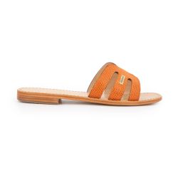 Mule hadamia orange serpent c330628 t36/41 Femme LES TROPEZIENNES PAR M.BELARBI