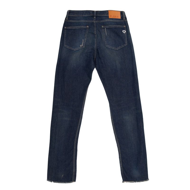 Pantalon blue denim p0u5bq2i3y Femme PLEASE