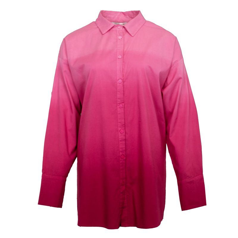 Chemise fuxia c6400pl917 Femme PLEASE