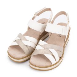 Sandales compensees white comb 92879244 36/41 Femme CAPRICE