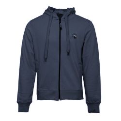 Sweat zip capuche 08gaia orange Homme HELVETICA