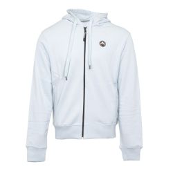 Sweat zip capuche 08gaia orange Homme HELVETICA