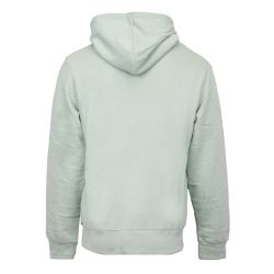 Sweat zip capuche 08gaia orange Homme HELVETICA