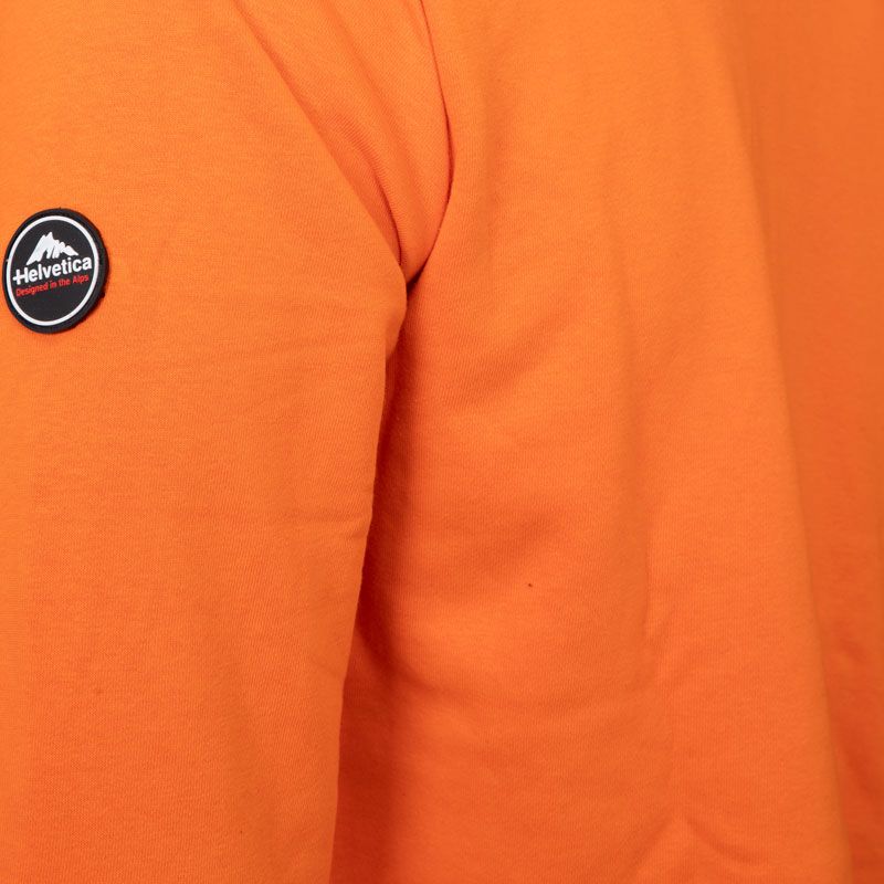 Sweatshirt col rond 06tarbes orange Homme HELVETICA Sweatshirt col rond 06tarbes orange Homme HELVETICA
