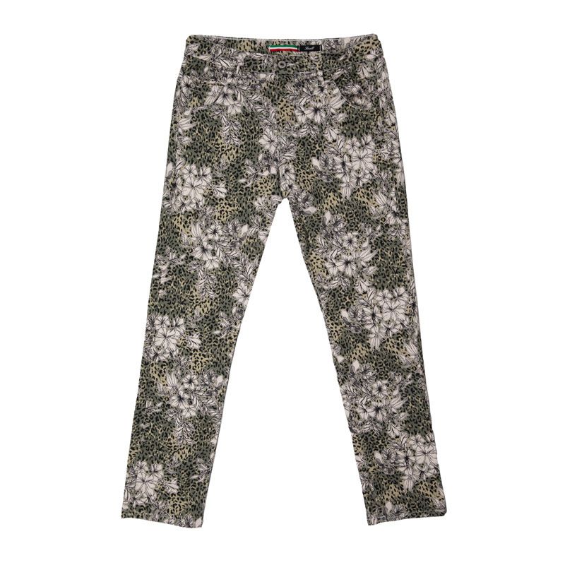 Pantalon verde p1p7rj5w50 Femme PLEASE