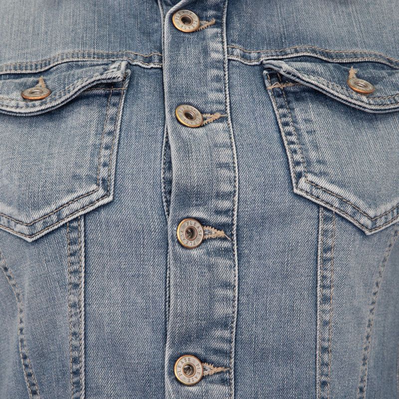 Robe blue denim a0zkbq2w4a Femme PLEASE