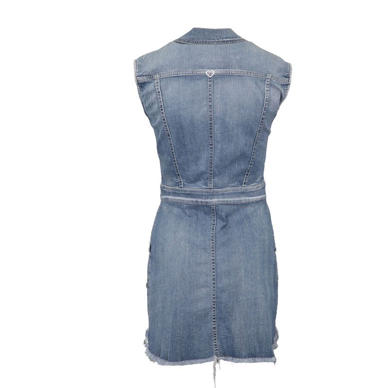 Robe blue denim a0zkbq2w4a Femme PLEASE