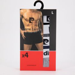 Lot de 4 boxer homme en coton pca/1/bcx4/cla/3 Homme PIERRE CARDIN Lot de 4 boxer homme en coton pca/1/bcx4/cla/3 Homme PIERRE CARDIN
