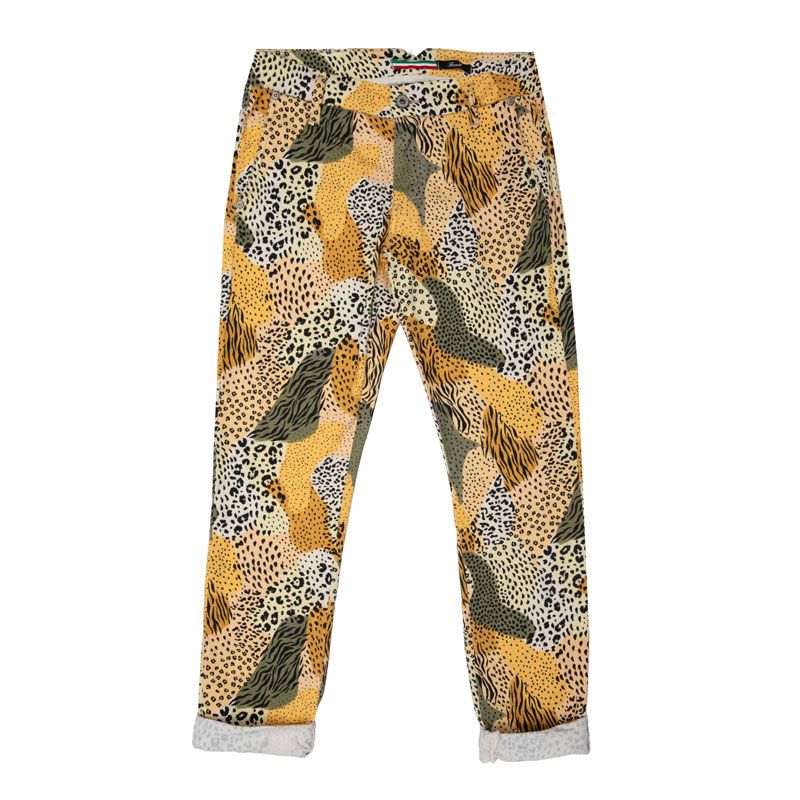 Pantalon multicolor p07qsz5w50 Femme PLEASE