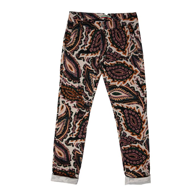 Pantalon nero/rosa p07qrc7w50 Femme PLEASE