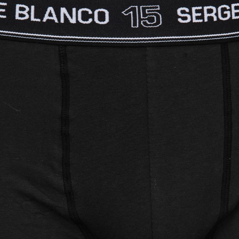 Boxer coton elasthane ser/1/bc/cla/ass5 Homme SERGE BLANCO