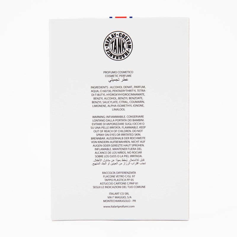 Tank custom for her edtv 100 ml 6501213 Femme REPLAY