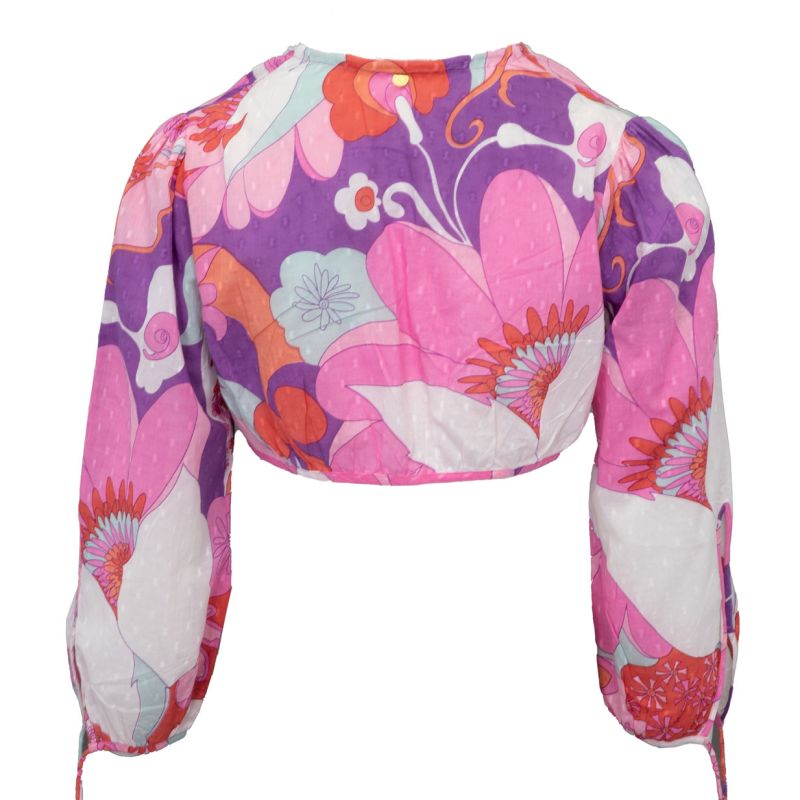 Crop top manches longues bahia1cbl Femme ANTIK BATIK