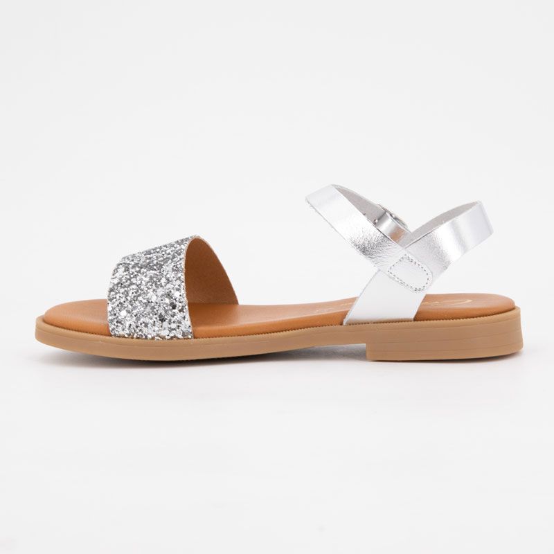 Sandales glitter plata 17433 t28/35 Enfant CARLA TORTOSA Sandales glitter plata 17433 t28/35 Enfant CARLA TORTOSA