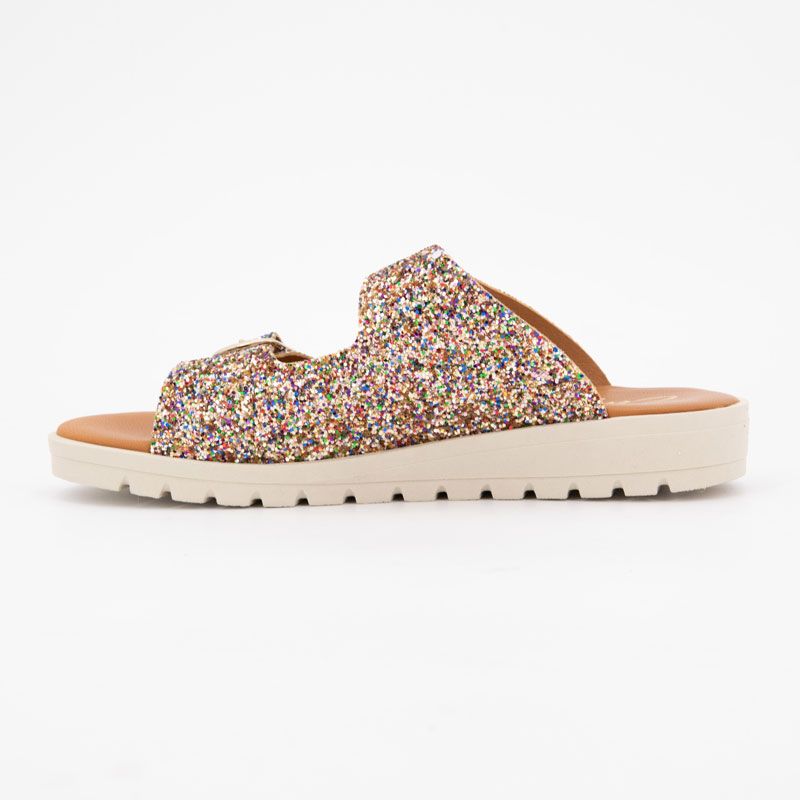 Mule glitter platino 23605 t28/35 Enfant CARLA TORTOSA Mule glitter platino 23605 t28/35 Enfant CARLA TORTOSA