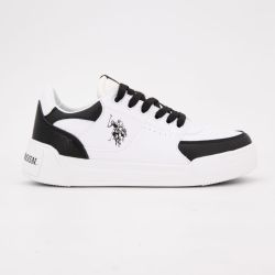 Basket white-light yello nole001-whi-lye01 t36/41 Femme US POLO