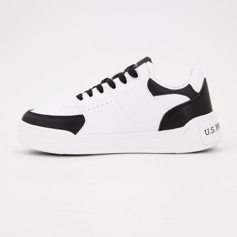 Basket white-light yello nole001-whi-lye01 t36/41 Femme US POLO