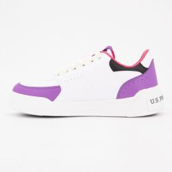 Basket white-light yello nole001-whi-lye01 t36/41 Femme US POLO