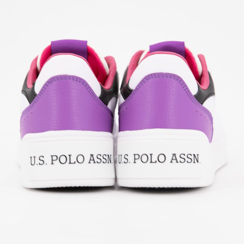 Basket white-light yello nole001-whi-lye01 t36/41 Femme US POLO