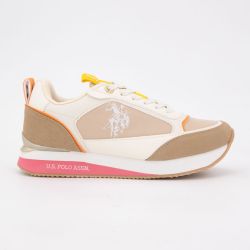 Basket light bge-cappuc frisby004-lbe-bei01 t36/41 Femme US POLO