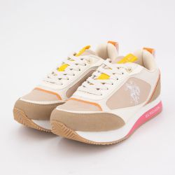 Basket light bge-cappuc frisby004-lbe-bei01 t36/41 Femme US POLO Basket light bge-cappuc frisby004-lbe-bei01 t36/41 Femme US POLO